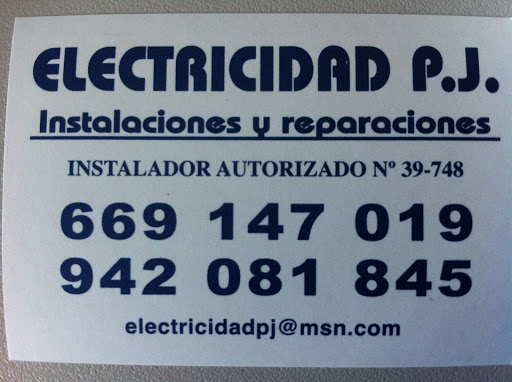ELECTRICISTA PJ en Torrelavega, Cantabria