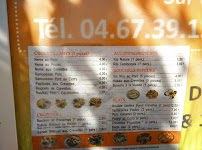 Carte du Angkor Food à Servian