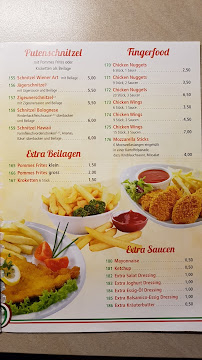 Menu du Pizzeria La Alex à Nettetal