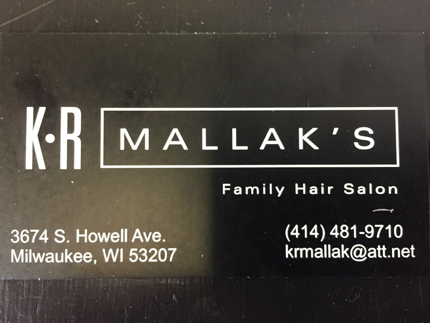 K R Mallak's Family Hair Design