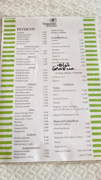 Carte du A Tasquinha do Gavetas à Abrantes