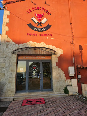 La boucherie du village à Saint-Zacharie