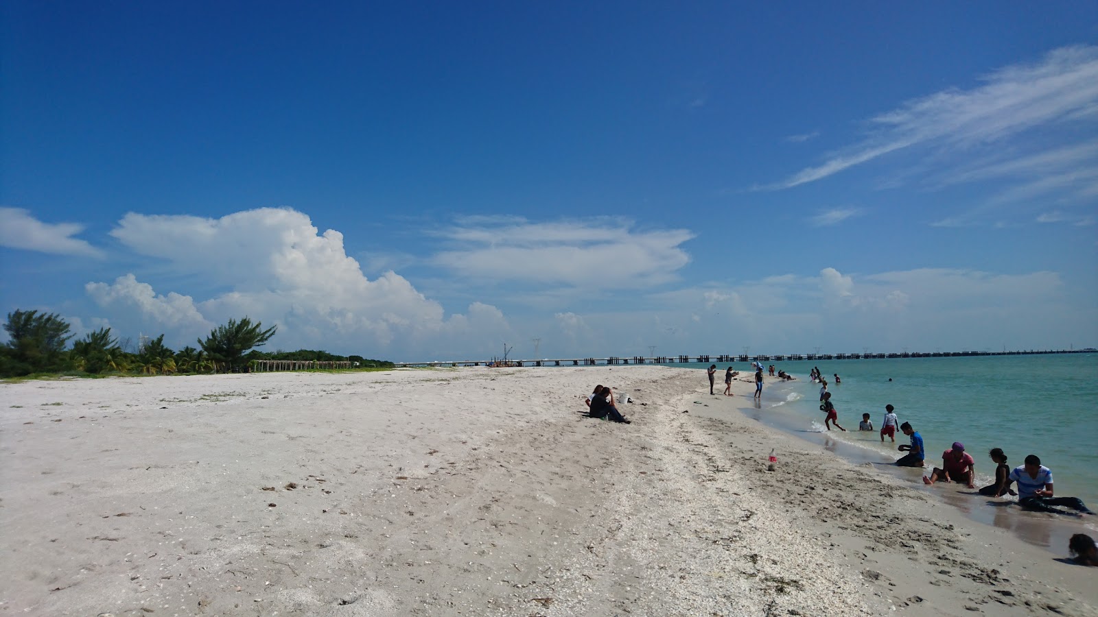 Foto van Playa Isla Aguada met hoog niveau van netheid