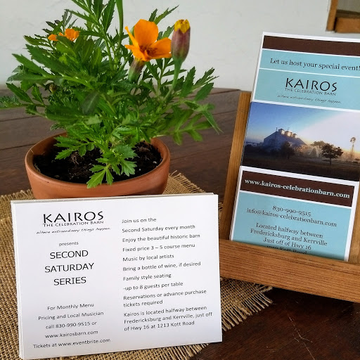 Event Venue «Kairos The Celebration Barn», reviews and photos, 1213 Kott Rd, Fredericksburg, TX 78624, USA
