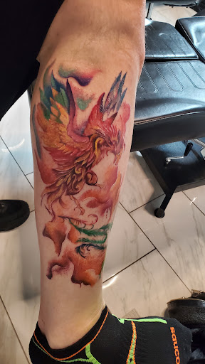 Explore sleeve cover up tattoo ideas, creative tattoo ideas in Willmar, available at Relentless Ink Studio