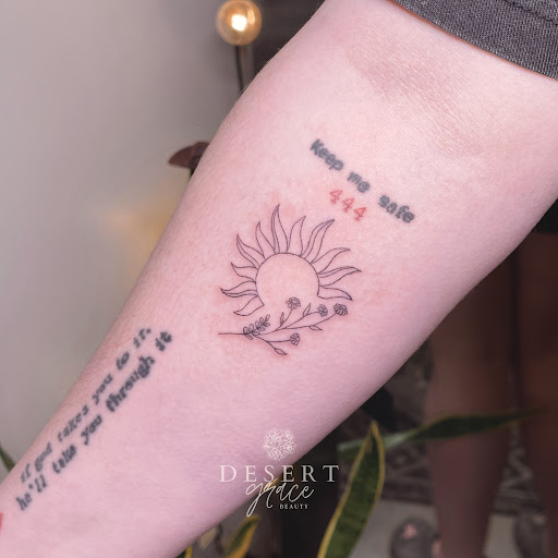 Explore dragon ball z tattoos ideas, creative tattoo ideas in Phoenix, available at Desert Grace Beauty