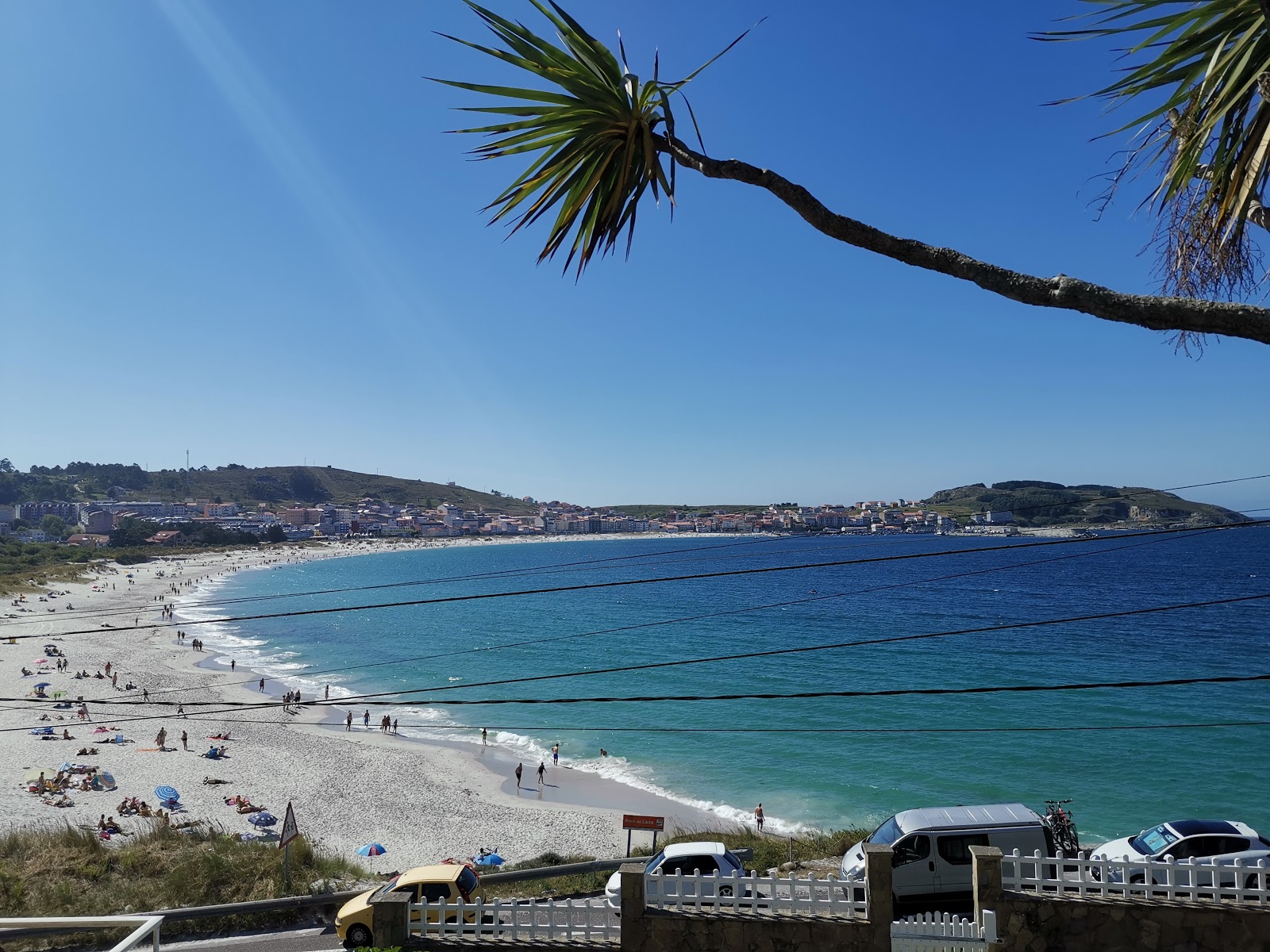 Foto de Playa de Laxe y el asentamiento