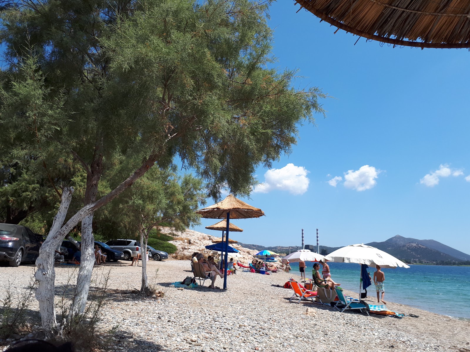 Foto von Panagitsa beach mit sehr sauber Sauberkeitsgrad