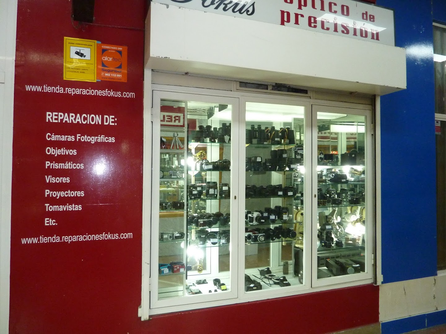 FOKUS REPARACIONES S.L. Reparación de cámaras fotográficas y objetivos en Madrid