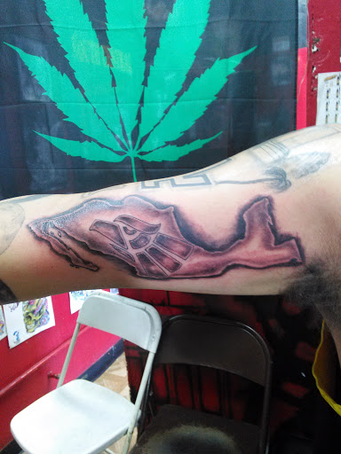 Explore coffee cup tattoo ideas, creative tattoo ideas in Los Angeles, available at South Central Tattoos