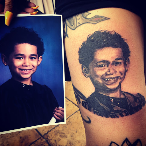 Explore inosuke tattoo ideas, creative tattoo ideas in Sacramento, available at Aztec Heart Tattoo