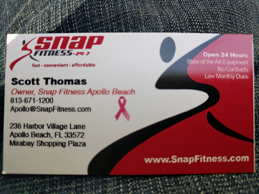 Gym «Snap Fitness», reviews and photos, 236 Harbor Village Lane, Apollo Beach, FL 33572, USA
