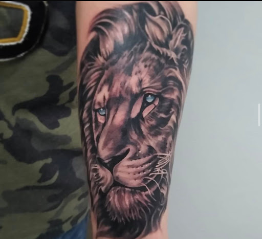 Explore mustang tattoo ideas, creative tattoo ideas in Fort Wayne, available at Grade A Tattoos and Body Piercing