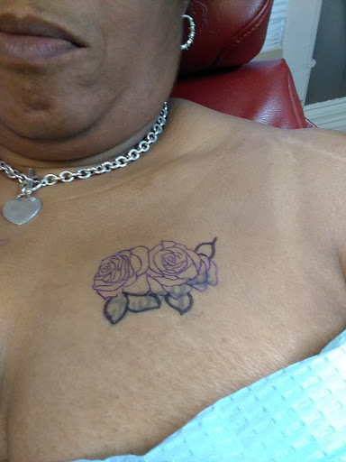 Explore milky way tattoo ideas, creative tattoo ideas in Bloomington, available at Iron & Ink Custom Tattoo And piercing.