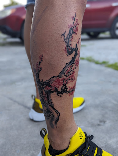 Explore cool tattoo sleeve ideas for men, creative tattoo ideas in Longwood, available at Trinity Tattoo Co Inc