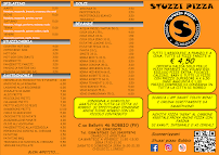 Menu du Stuzzi Pizza à Robbio