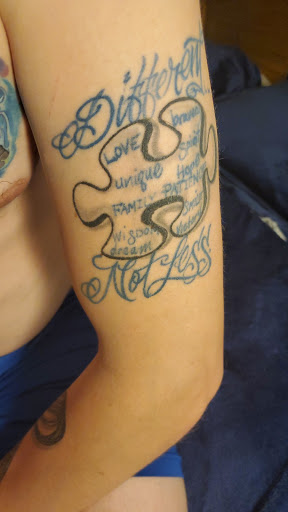 Explore cleavage tattoo ideas, creative tattoo ideas in Mesquite, available at Stuck On You Tattoos & Piercings