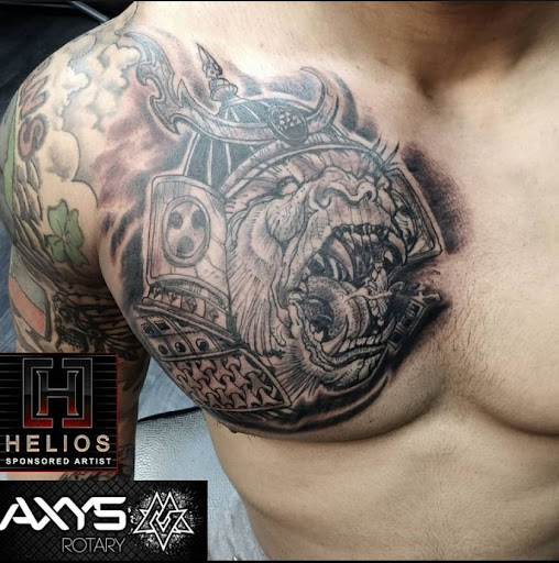 Explore tattoo ideas patchwork, creative tattoo ideas in Wasilla, available at Doulos Tattoo, The Tattoo Shop