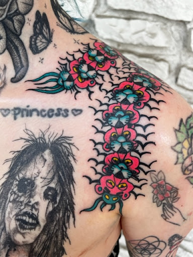 Explore gemini constellation tattoo ideas, creative tattoo ideas in Austin, available at Amillion Tattoo, Piercings, & Laser Removal