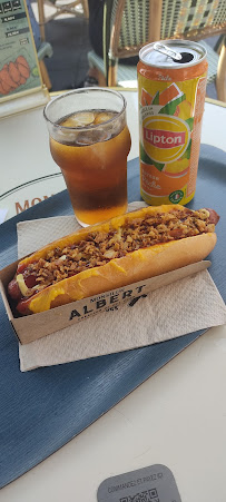 Hot-dog du Restaurant Monsieur Albert Masséna à Nice - n°8