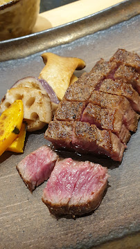 Steak du Restaurant à plaque chauffante (teppanyaki) Koji Restaurant Teppan Yaki à Issy-les-Moulineaux - n°12