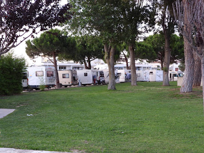 Parking camping-car à Le Grau-du-Roi