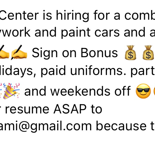 Auto Body Shop «DJ Auto Collision Center», reviews and photos, 17080 NW 3rd Ave, North Miami Beach, FL 33169, USA