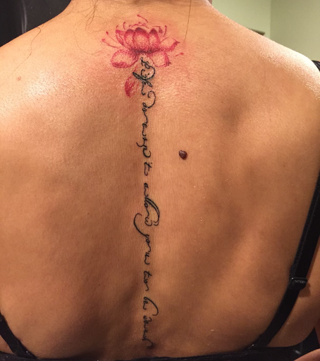 Explore 444 angel number tattoo ideas, creative tattoo ideas in Arlington Heights, available at Studio M Tattoos