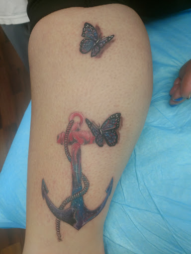 Explore tattoo ideas for chest piece, creative tattoo ideas in Cedar Springs, available at Americas Renegade Tattoo Society