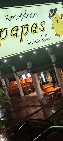 Menu / carte de Kartoffelhaus papas im Ratskeller - Neu Wulmstorf à Neu Wulmstorf