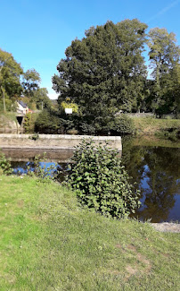 Jardin du Café Café de l'Abbaye à Bon Repos sur Blavet - n°11