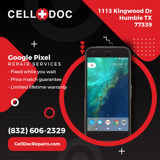 Phone Repair Service «Cell Doc Phone Repair», reviews and photos, 1113 Kingwood Dr, Humble, TX 77339, USA
