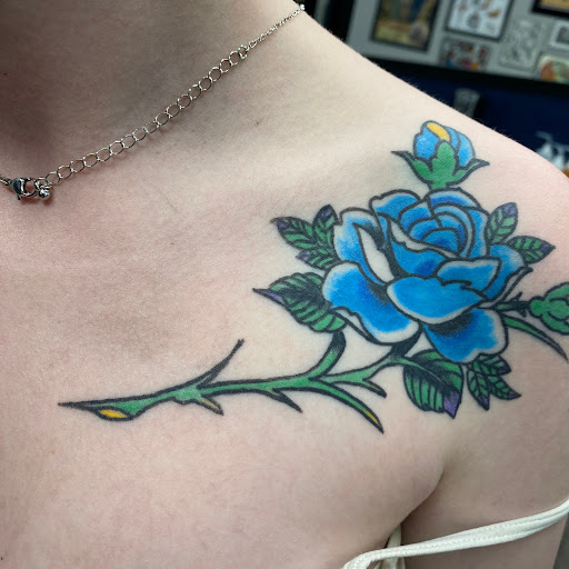 Explore tattoo ideas for cover ups, creative tattoo ideas in Buffalo, available at True Gloom Tattoo Studio