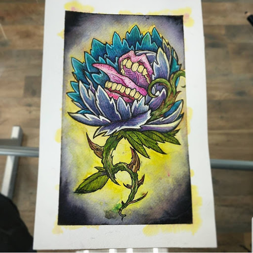 Explore star tattoo ideas for females, creative tattoo ideas in Ambler, available at Tattoo GalaxyAmbler Piercing & Custom Tattoos