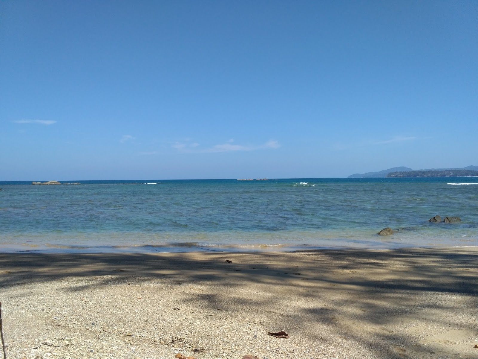 Foto van Hua Beach en de nederzetting