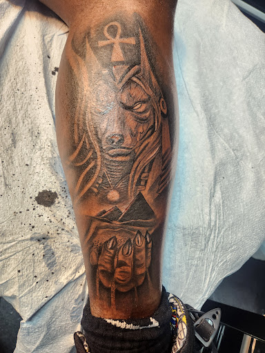 Explore prayer hands tattoo ideas, creative tattoo ideas in Orange, available at Lincoln Avenue Tattoo