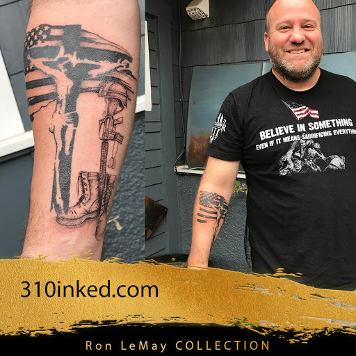Explore tattoo ideas warrior, creative tattoo ideas in Spokane, available at Ron LeMay Tattoo