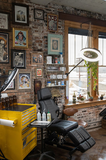 Explore black light tattoo ideas, creative tattoo ideas in Davenport, available at The Silver Key
