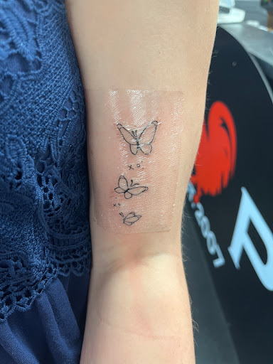 Explore twin tattoos ideas, creative tattoo ideas in Saint Petersburg, available at Foolish Pride Tattoo Co.