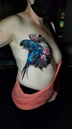 Explore eye tattoo ideas for guys, creative tattoo ideas in Albuquerque, available at Golden Needle Tattoo Studio