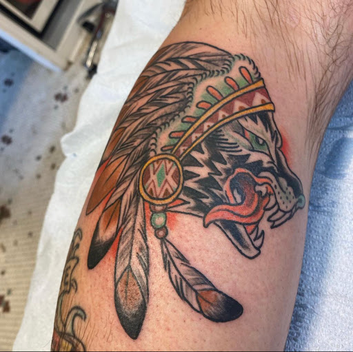 Explore rose tattoo ideas for men, creative tattoo ideas in Mobile, available at Old Familiar Tattoo Company