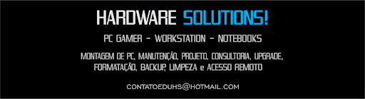 Logo da empresa - Hardware Solutions! Informática