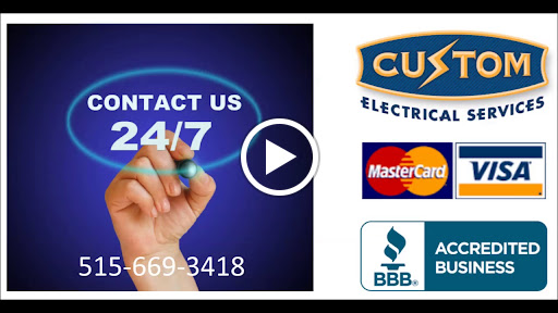 Electrician «Custom Electrical Services», reviews and photos, 1975 NW 92nd Ct #15, Clive, IA 50325, USA