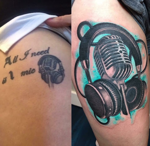 Explore flower spine tattoo ideas, creative tattoo ideas in Kansas City, available at Stormy Tattoo