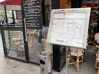Café Benjamin à Paris menu