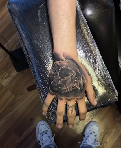 Explore safety pin tattoo ideas, creative tattoo ideas in Albuquerque, available at Albuquerque Ink tattoo College Plaza