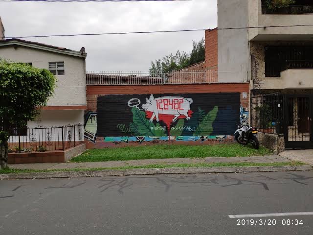 Casa donde se escondía Pablo Escobar