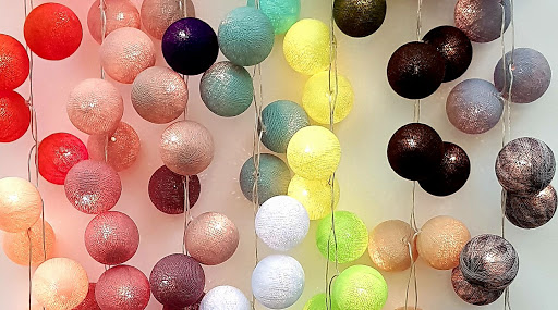 Cotton Ball Lights & ClassHome Design Shop