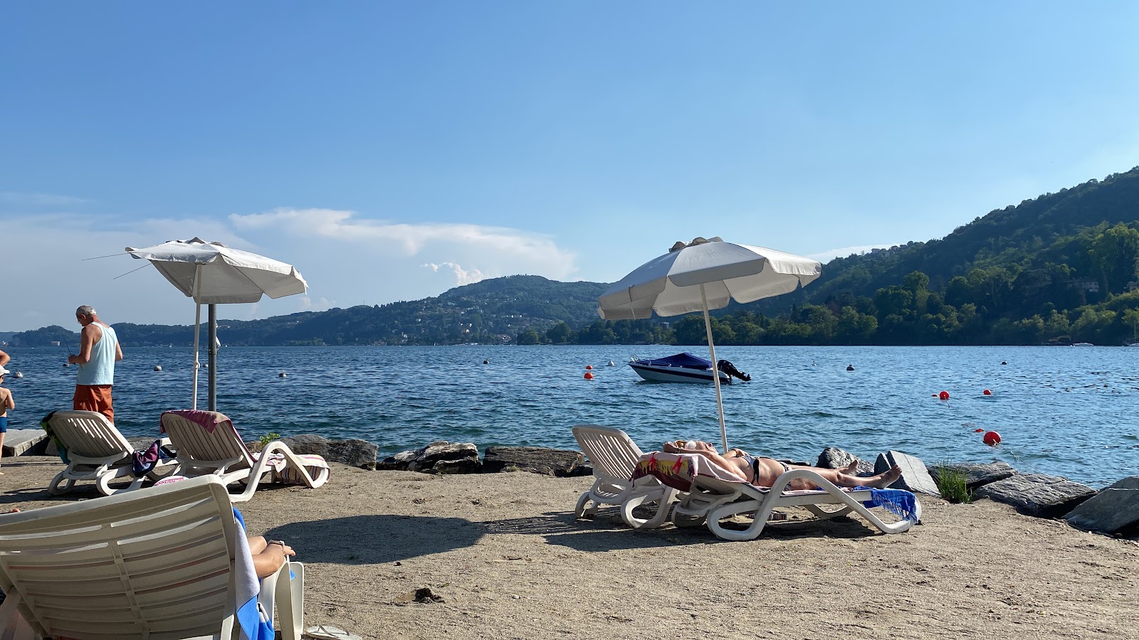 Photo of Spiaggia Solcio di Lesa partly hotel area