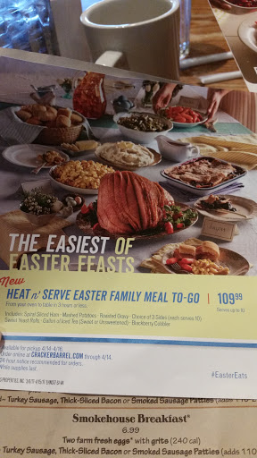 American Restaurant «Cracker Barrel Old Country Store», reviews and photos, 1534 Bear Creek Pike, Columbia, TN 38401, USA